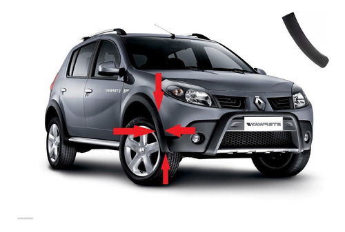 Sandero Stepway 2009 2010 Fender Paragolpe Delantero Derecho