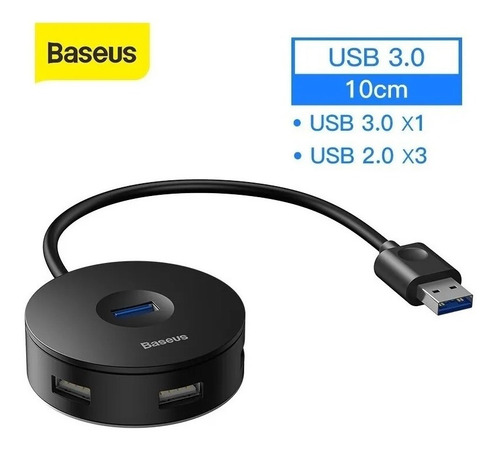 Imagen 3 de 10 de Hub Adaptador Conector Usb-a A 4 Puertos Usb 1 Micro Usb Th