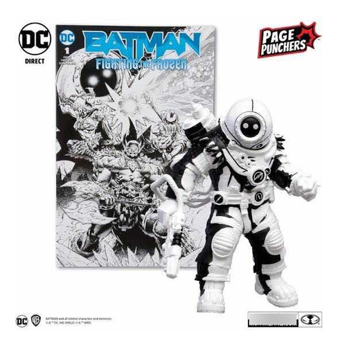 Mr. Freeze W/ Comic Gold Label Dc Direct Mcfarlane Sdcc 2023