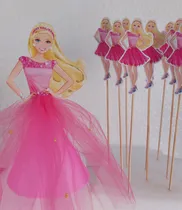 Comprar Barbie Adorno De Torta Más Toppers, Barbie Adorno De Torta 