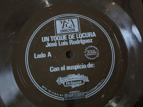 Vinilo Promoción Vea Jose Luis Rodríguez ( M-55 (Usado)