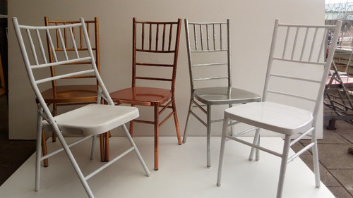 Sillas Chiavari / Tiffany Banqueteria Entrega Inmediata