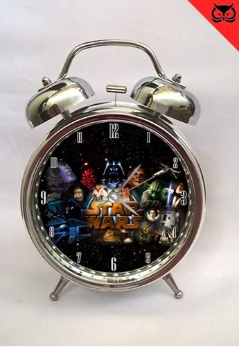Reloj Despertador Alarma Star Wars Delivery