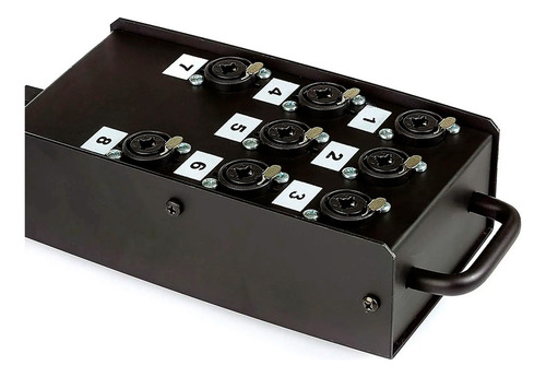 Medusa Com Multi Cabo 8 Vias Conectores Combo - 7 Metros
