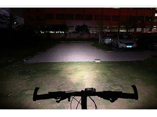 Imagem 3 de 6 de Farol De Bike Bateria Embutida 3000 Lm 10000 Mah Pwbank Kx5