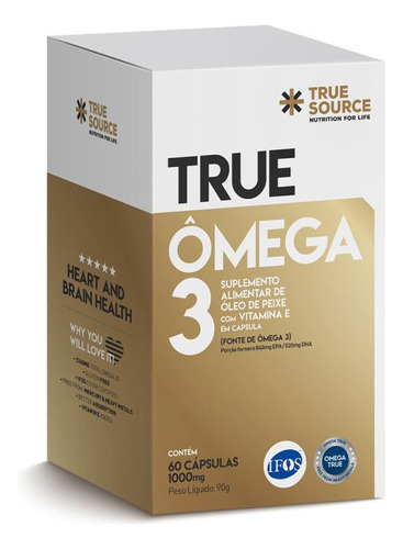 True Omega 3 60 Cápsulas