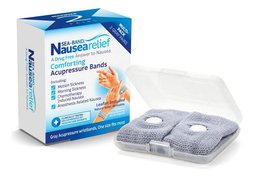 Pulseira Sea-band De Acupressão Anti-náusea Para Enjôo