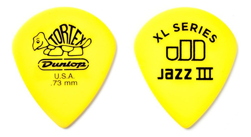 Palheta Tortex Jazz Iii Xl .73mm Pacote Com 12 Dunlop