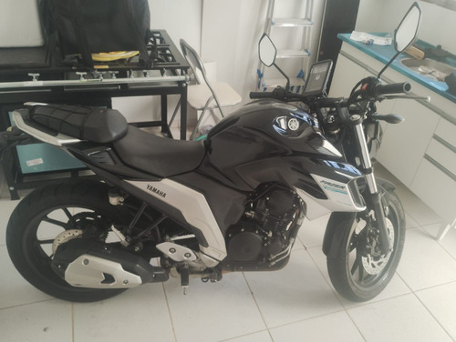 Vendo Yamaha Fazer Fz250 Preta 2018/2019 Doc Okay