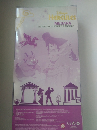 Megara Clásica Original Disney Store De La Película Hércules