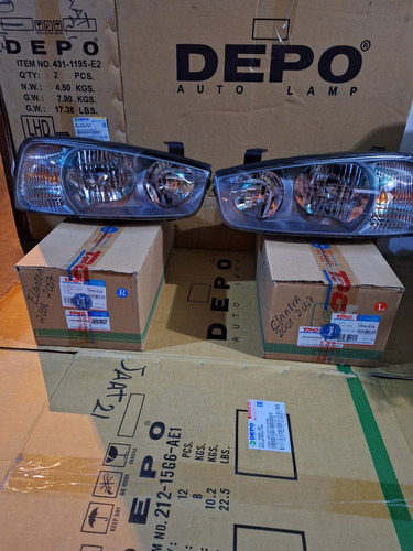 Faros Hyundai Elantra 2001 2002 2003 2004 2005 2006 2007 New