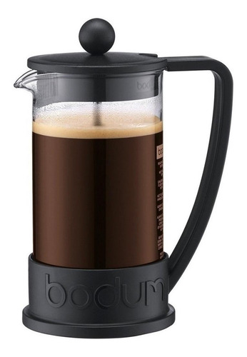 Cafetera portátil Bodum Brazil 10948 automática negra prensa francesa
