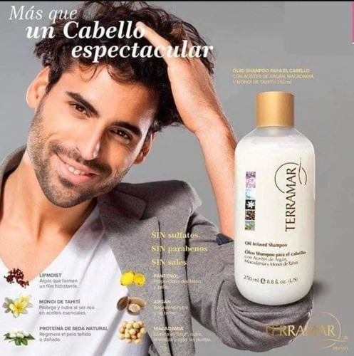 Oleo Shampoo Terramar + Aceite Oleo Tratamiento Cabello