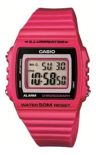 Encuentra Reloj Casio Rosa sumergible para niñas LW-203-8A