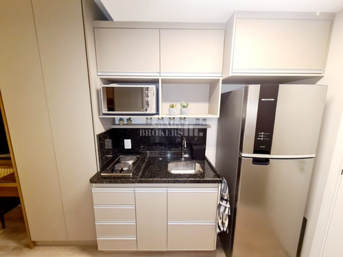 Imagem 10 de 30 de Studio Para Locação Em Moema Com 27 Metros - Ap02237 - 69983325