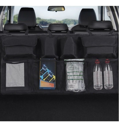 Imagen 1 de 6 de Organizador Asiento Trasero Cajuela Auto Camioneta