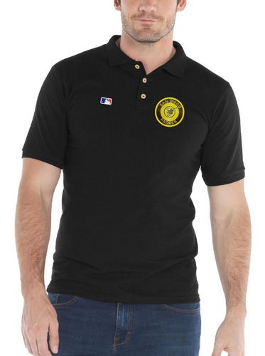 Playera Polo Mlb Padres De San Diego Logo Holográfico