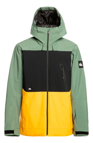 Campera Quiksilver Sycamore 10k Ski Snowboard Hombre