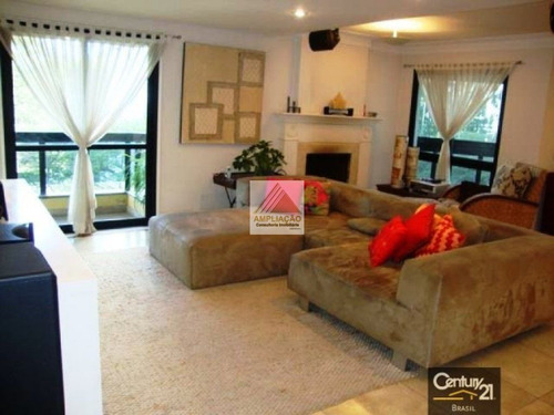 Imagem 1 de 15 de Apartamento 3 Dormitorios 3 Suites 3 Vagas, Com Depósito - No Morumbi - Py1441