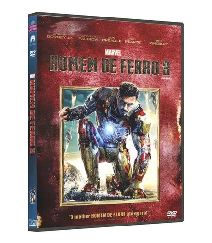 Dvd - Homem De Ferro 3 - Original - Novo - Lacrado