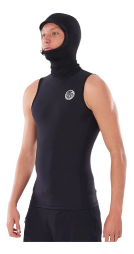 Capucha Rip Curl F-bomb Polypro Hood 2mm Vest 0,5mm - Negro 