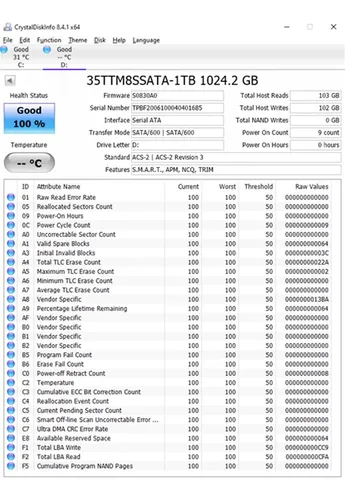 Timetec 1tb Ssd 3d Nand Tlc Sata Iii 6gb/s M.2 2280 Ngff ...