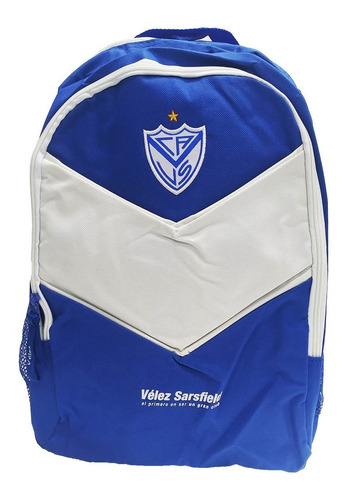 Mochila Velez Sarsfield Futbol 17,5 Licencia Oficial Origina