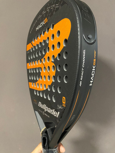 Bullpadel Hack 03 Comfort 2024 Raqueta Padel Negra Negro