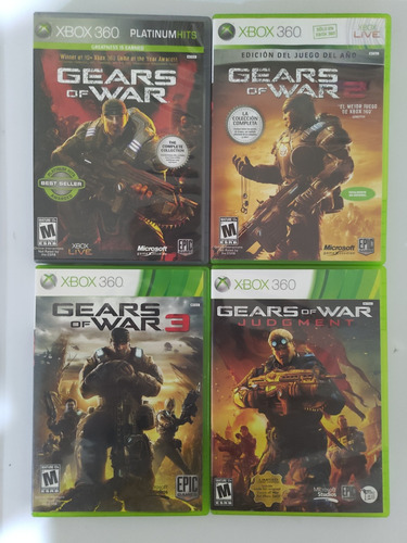 Gears Of War Xbox 360 2 3 Judgment