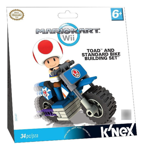 Figura Toad And Standard Bike Building Set Multikids Br041