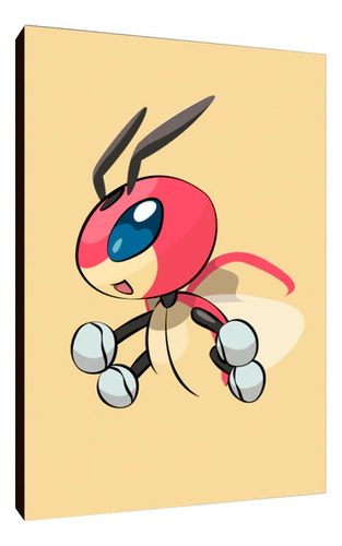 Cuadros Poster Pokemon Ledian 33x48 (ian 3)