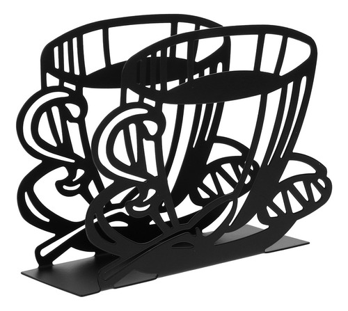 Soporte Para Servilletas De Metal Hueco Para Bar Y Restauran