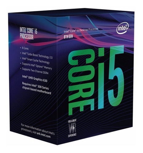 Micro Procesador Intel Core I5 8400 4.0ghz 6 Core M/centro