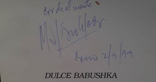 Dulce Babushka - Mariano García Izquierdo - Firmado (Usado)