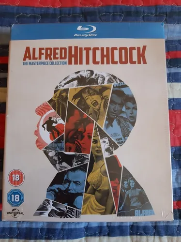 Box Blu Ray Alfred Hitchcock Masterpiece Collection Lacrado