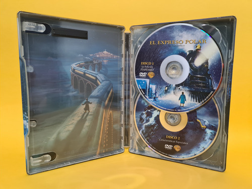 Metal Pack / 2 Dvds / El Expreso Polar / Polar Express / Tom (Usado)