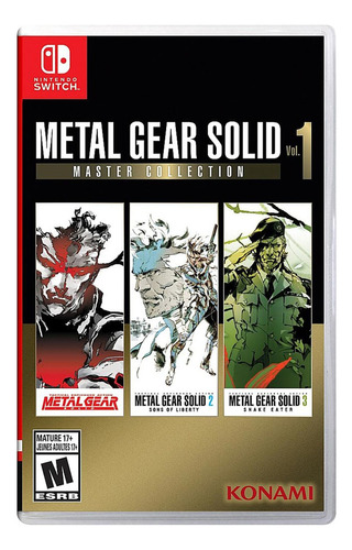 Metal Gear Solid 1 Master Collection Switch Fisico