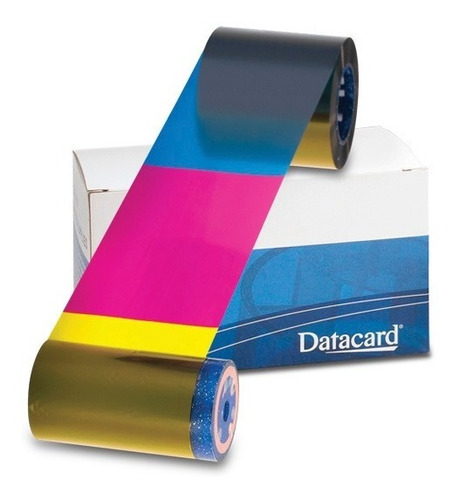 Ribbon Full Color Ymck Medio Panel Datacard Sd260 534000-004