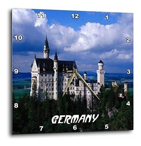 Florene Castillo De Alemania - Aleman - 13 X 13 Reloj De Par