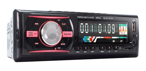 Som automotivo Briwax BF-9661 com USB, bluetooth e leitor de cartão SD