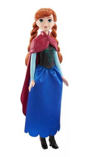 Mattel - Frozen - Boneca rainhas Elsa e Anna estilo Frozen ㅤ