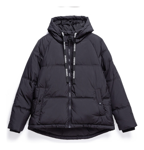 Parka Negra Bubba Essentials