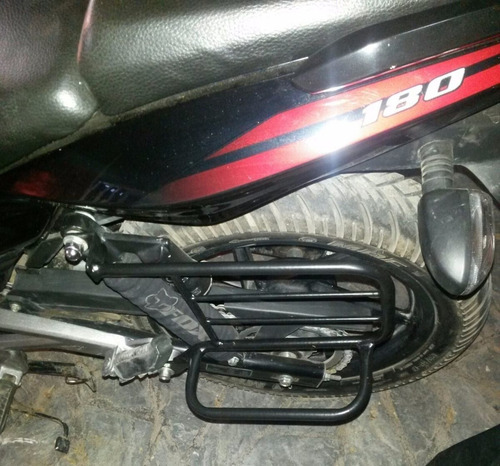Imagen 6 de 9 de Soporte Lateral Alforjas C/base Bajaj 220 F Rouser