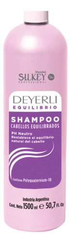 Shampoo Para Cabellos Equilibrados + Emulsión Deyerli Silkey