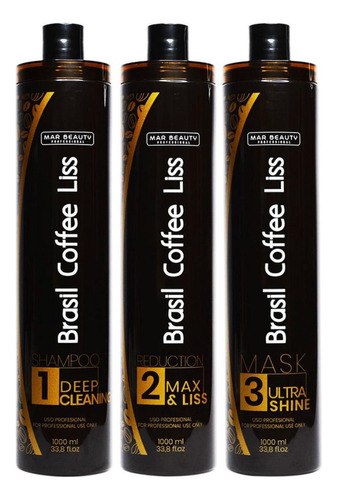 Kit Brasil Coffee Liss 1lt