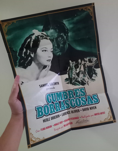 Poster Cine Cumbres Borrascosas