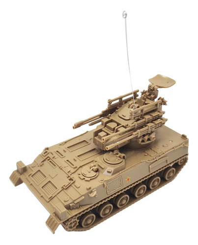 Modelo De Tanque Blindado 1:72 Con Ruedas Móviles, Construcc