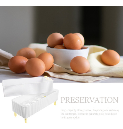 Refrigerador Con Caja De Almacenamiento De Huevos High Foot