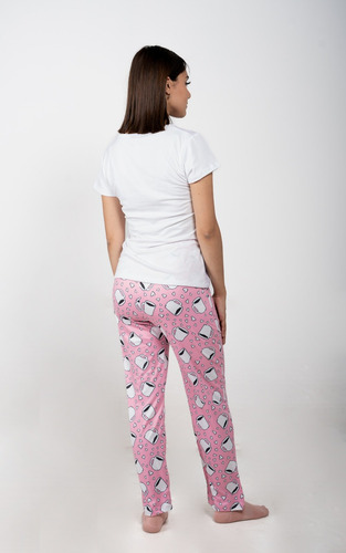 Imagen 3 de 3 de Pijama De Muje De Coffe , Pantalon Y Blusa