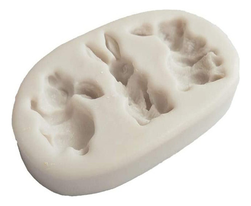 I Molde De Silicona Para Hornear Pastel Y Chocolate Conejo